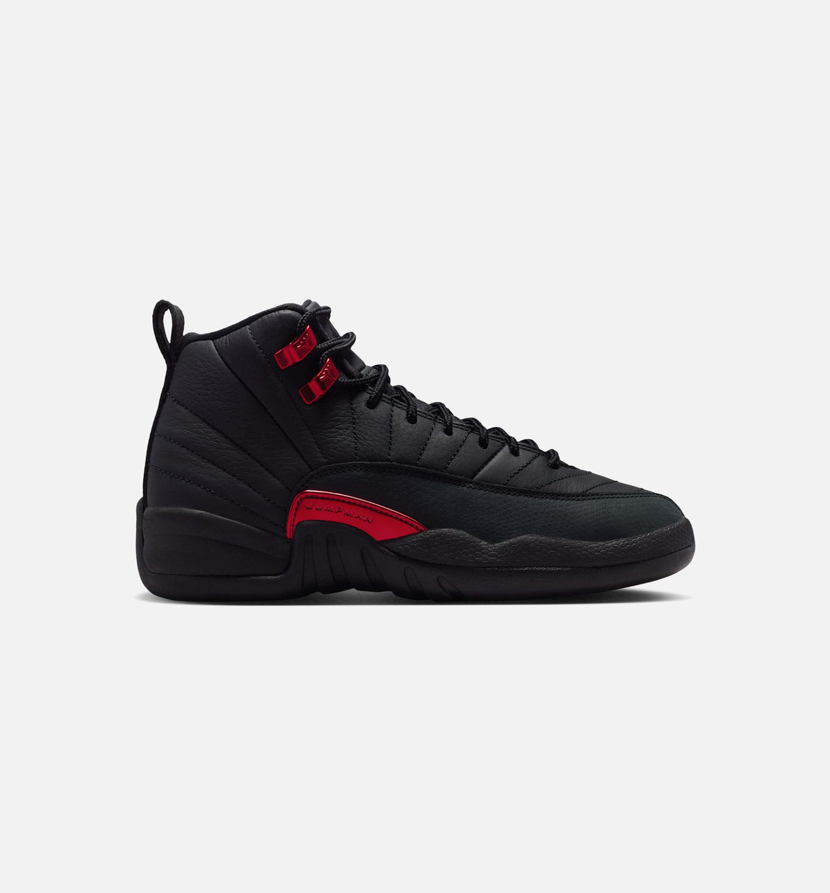 Air Jordan 12 Retro Bloodline GS Lifestyle Shoe - Black/Varsity Red
