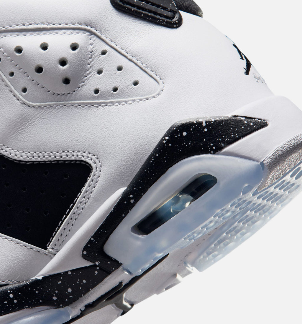 Air Jordan 6 Retro Black and White GS Lifestyle Shoe - Black/White