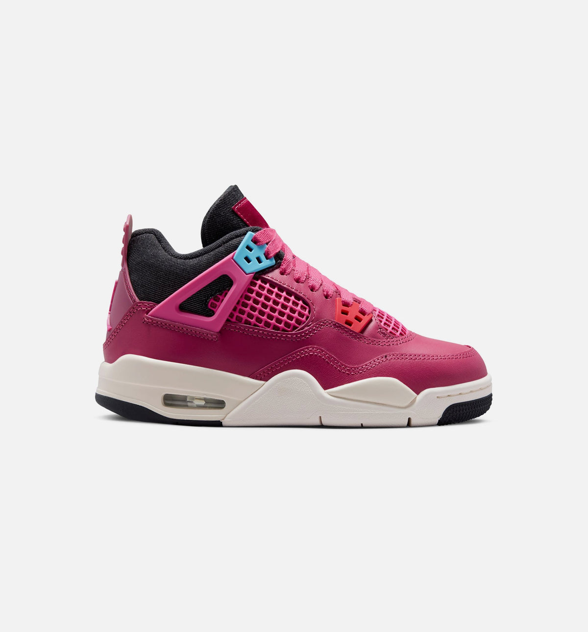 Air Jordan 4 Retro She's A Star GS Lifestyle Shoe - Sweet Beet/Desert Pink/Off Noir/Chalk