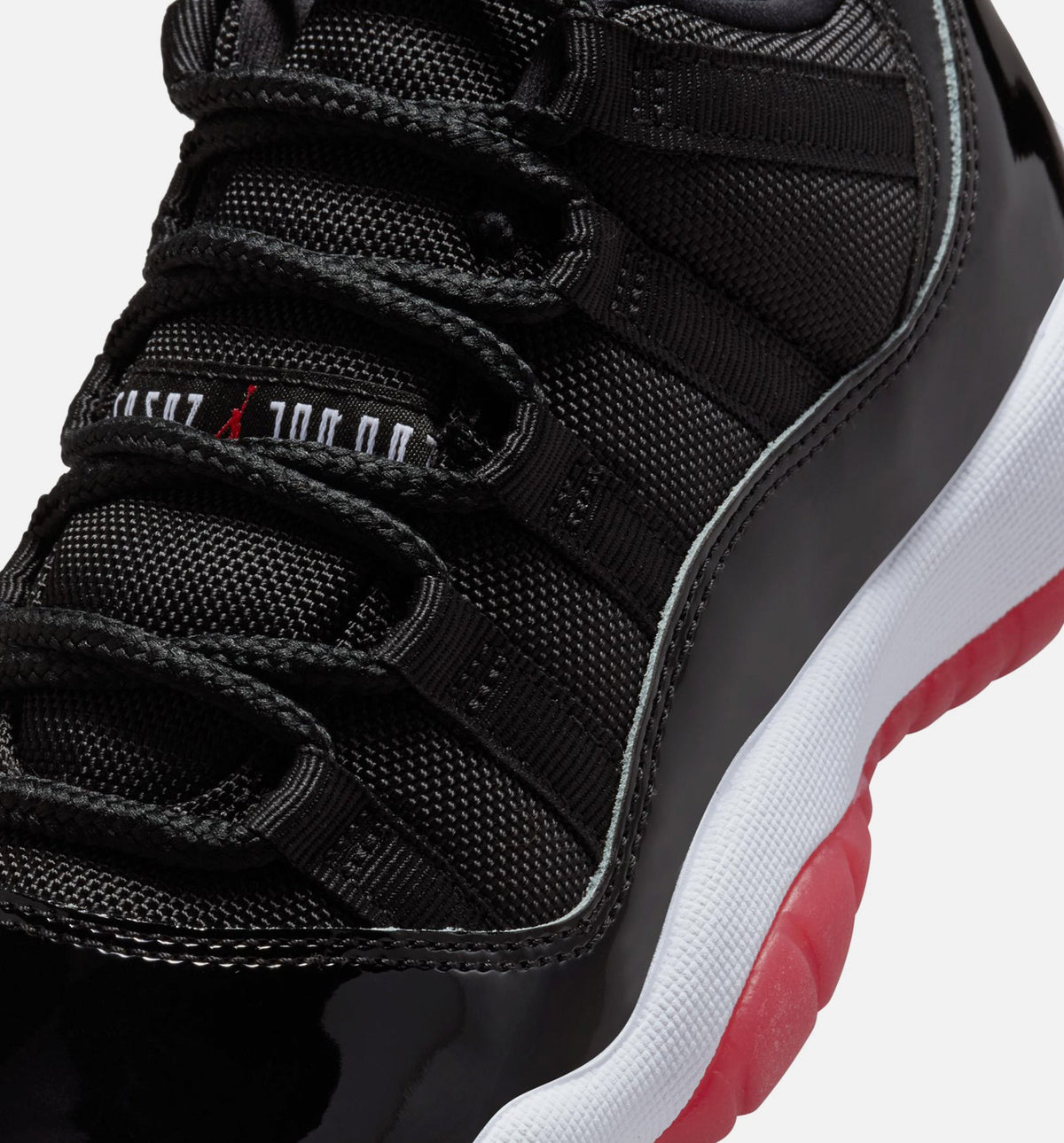 Air Jordan 11 Retro Bred GS Lifestyle Shoe - Black/Varsity Red/White