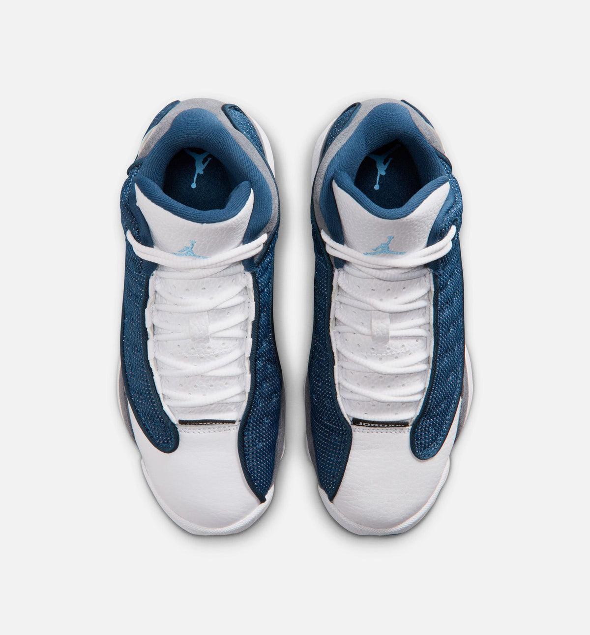 Air Jordan 13 Retro Navy and Flint Grey GS Lifestyle Shoe - Navy/University Blue/Flint Grey/White
