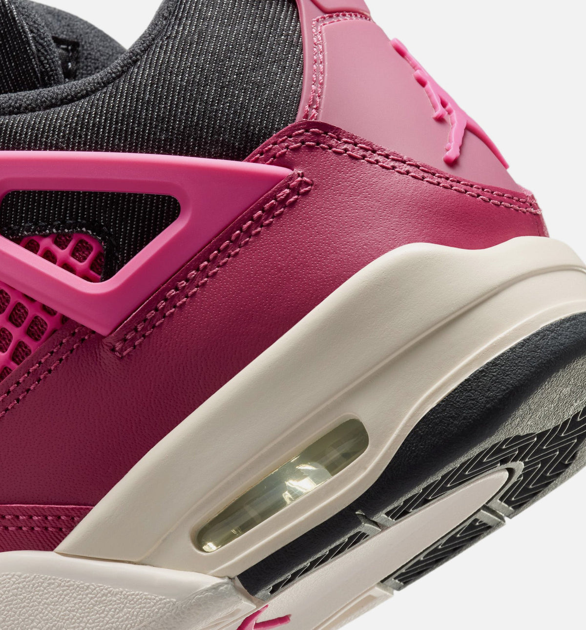 Air Jordan 4 Retro She's A Star GS Lifestyle Shoe - Sweet Beet/Desert Pink/Off Noir/Chalk