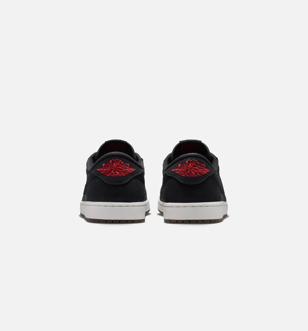 Air Jordan 1 Retro Low OG Laser Black and Varsity Red Men's Lifestyle Shoe - Black/Varsity Red/Summit White