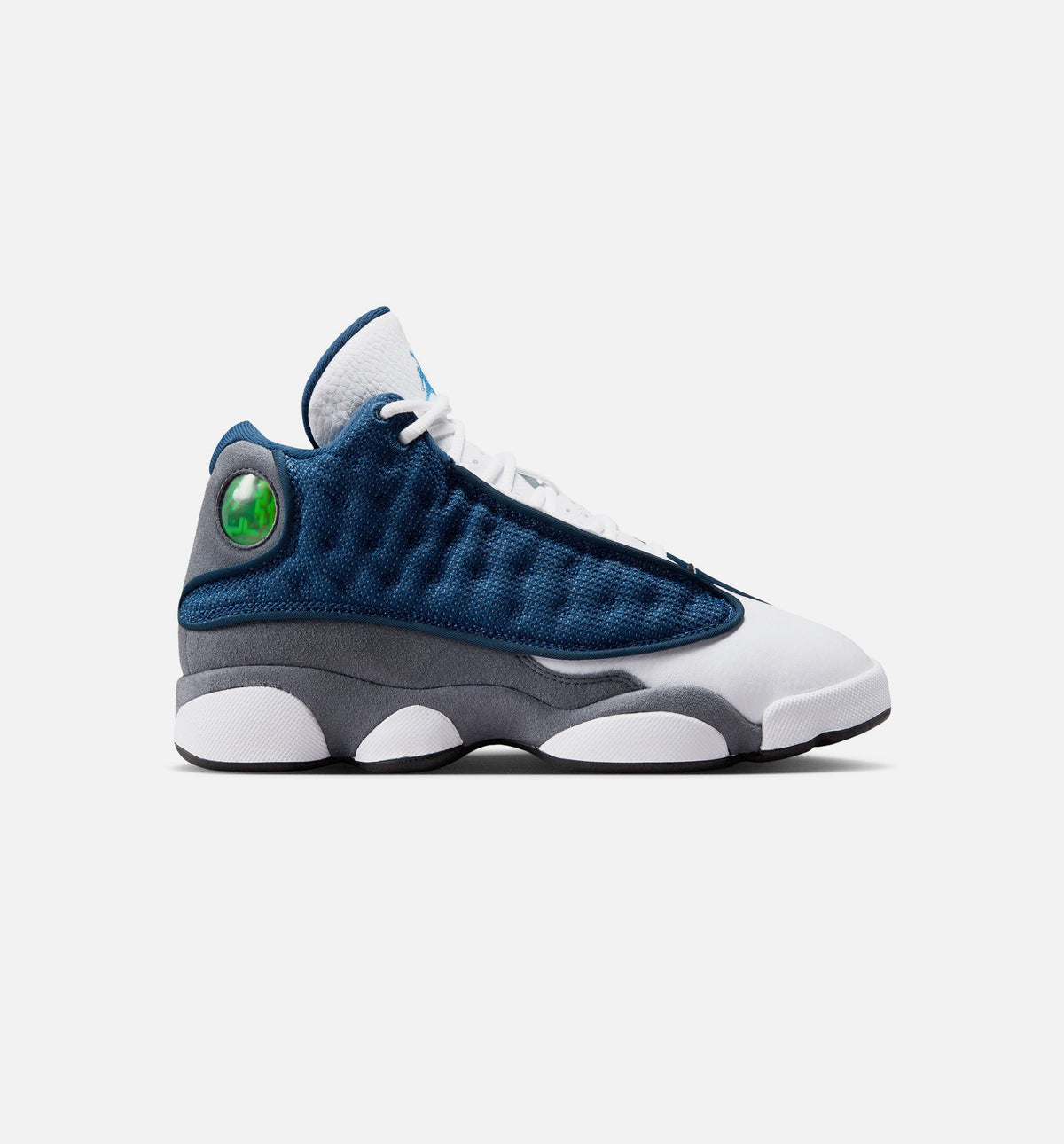 Air Jordan 13 Retro Navy and Flint Grey GS Lifestyle Shoe - Navy/University Blue/Flint Grey/White