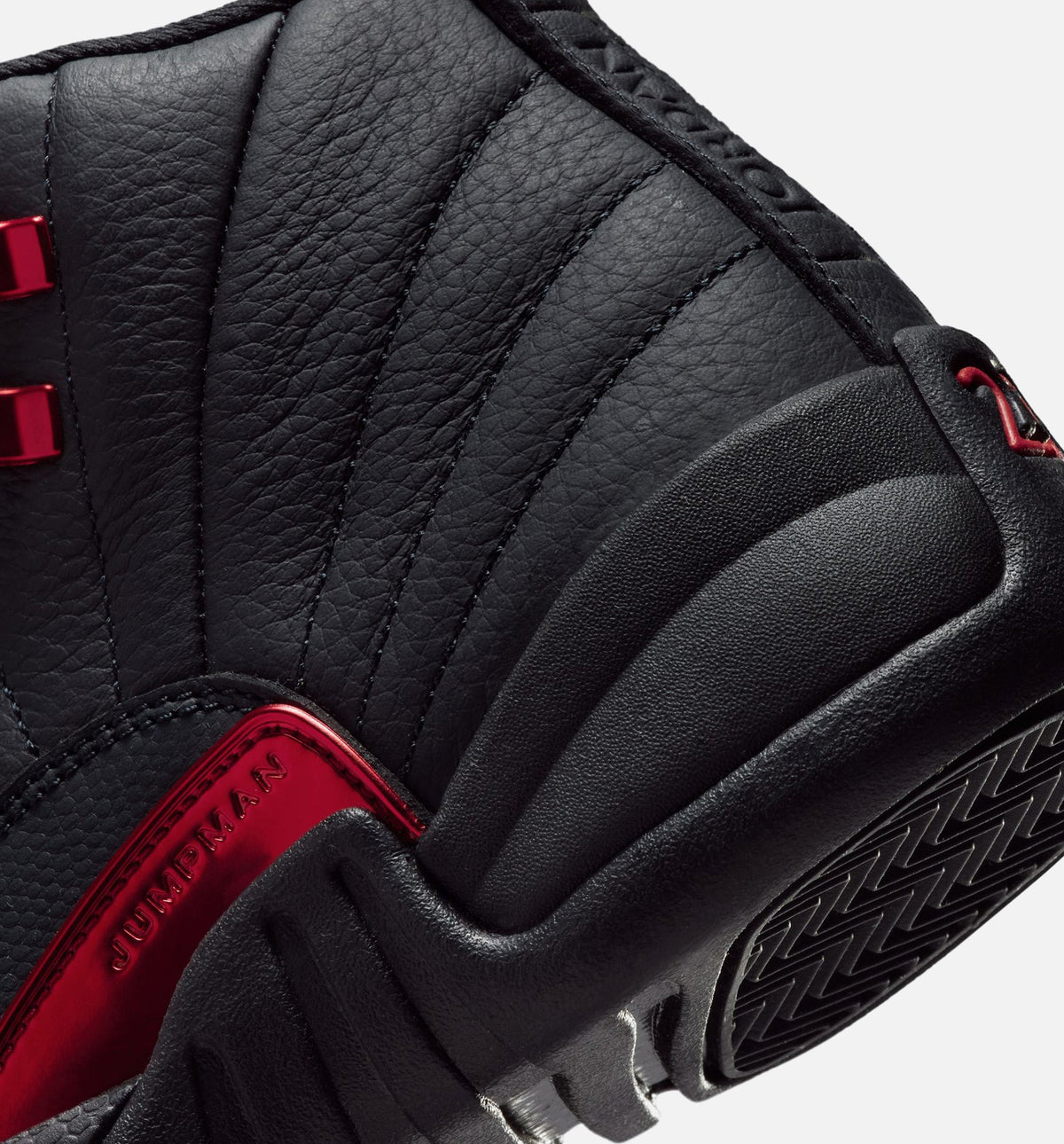 Air Jordan 12 Retro Bloodline GS Lifestyle Shoe - Black/Varsity Red