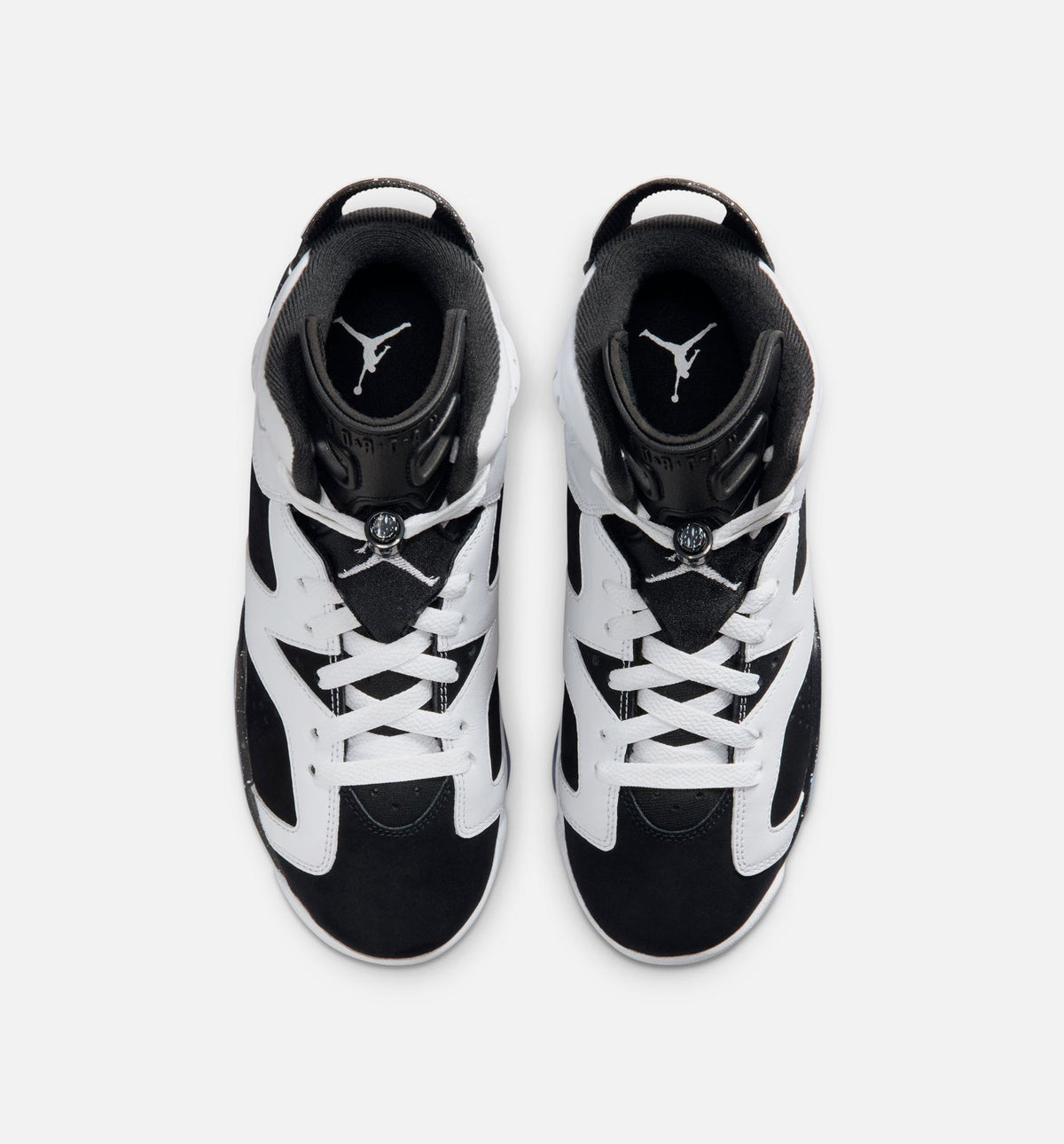 Air Jordan 6 Retro Black and White GS Lifestyle Shoe - Black/White