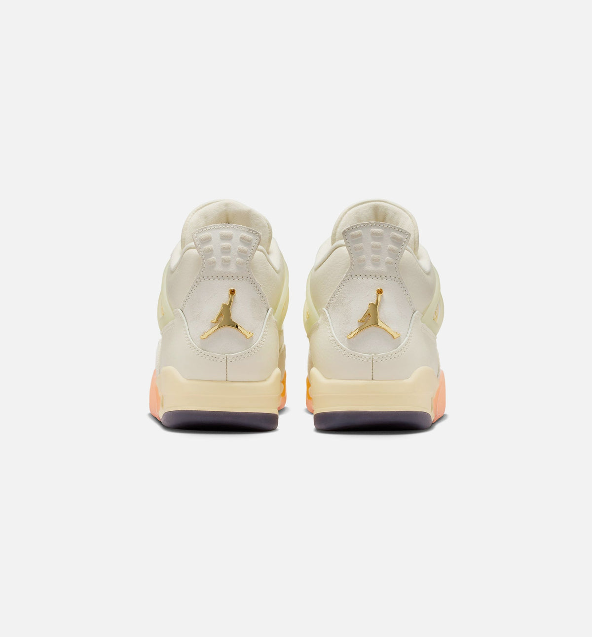 Air Jordan 4 Retro Birds of Paradise Women's Lifestyle Shoe - Coconut Milk/Metallic Gold/Bright Mango/Sundial