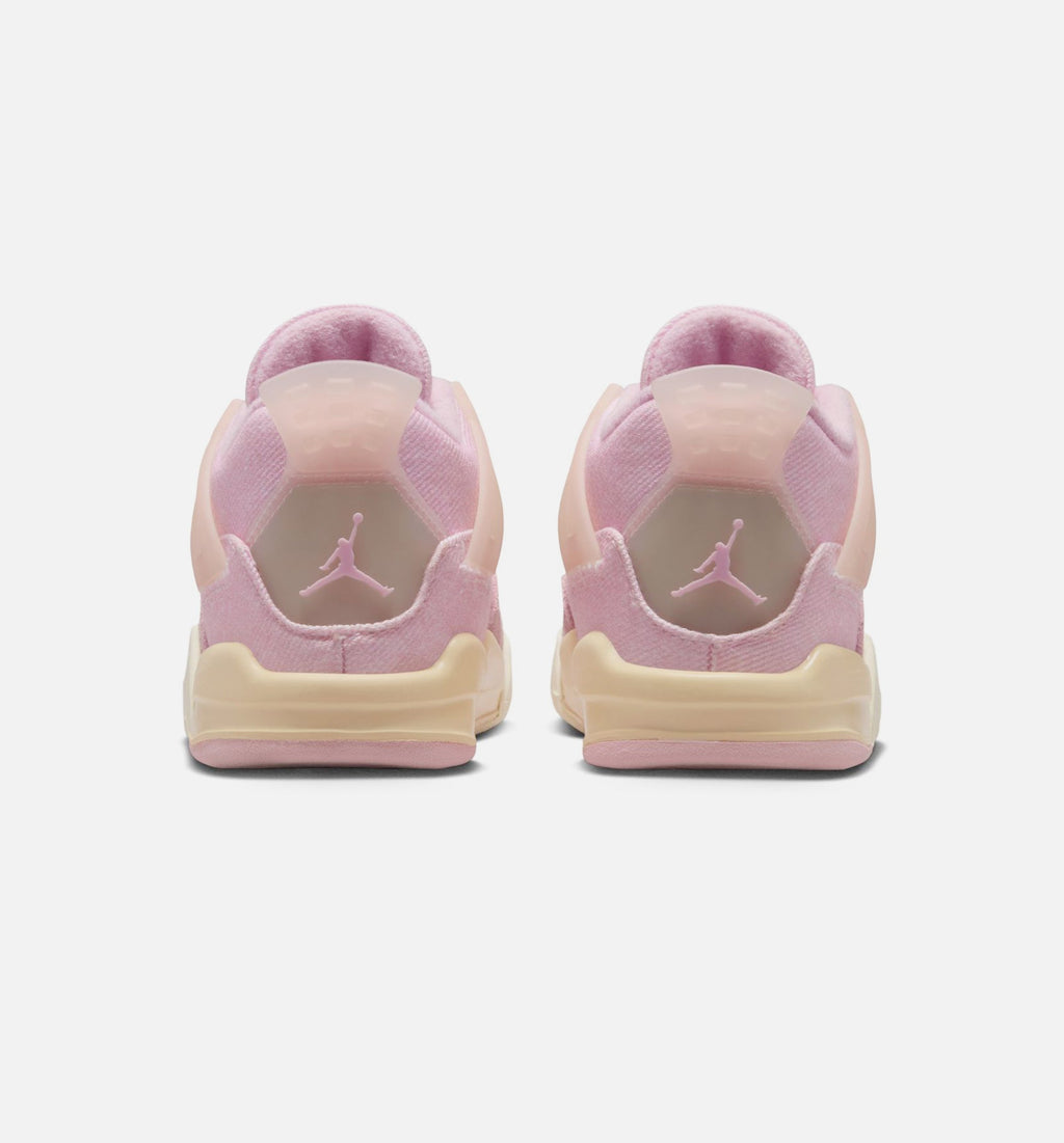 Air Jordan 4 Retro Pink Pearl and Iced Carmine Infant/Toddler Lifestyle Shoe - Iced Carmine/Coconut Milk/Anthracite/Pinksicle