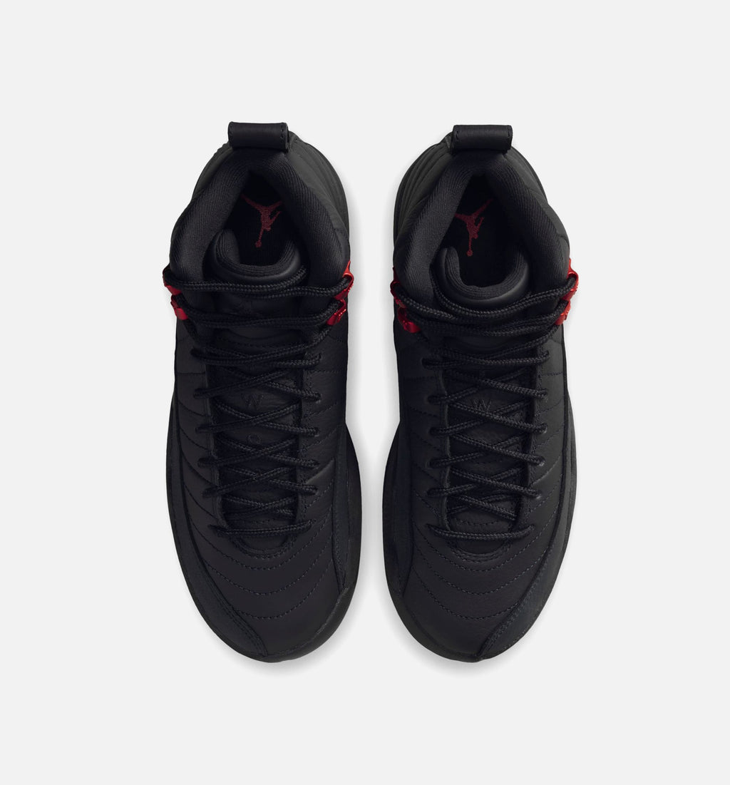 Air Jordan 12 Retro Bloodline GS Lifestyle Shoe - Black/Varsity Red