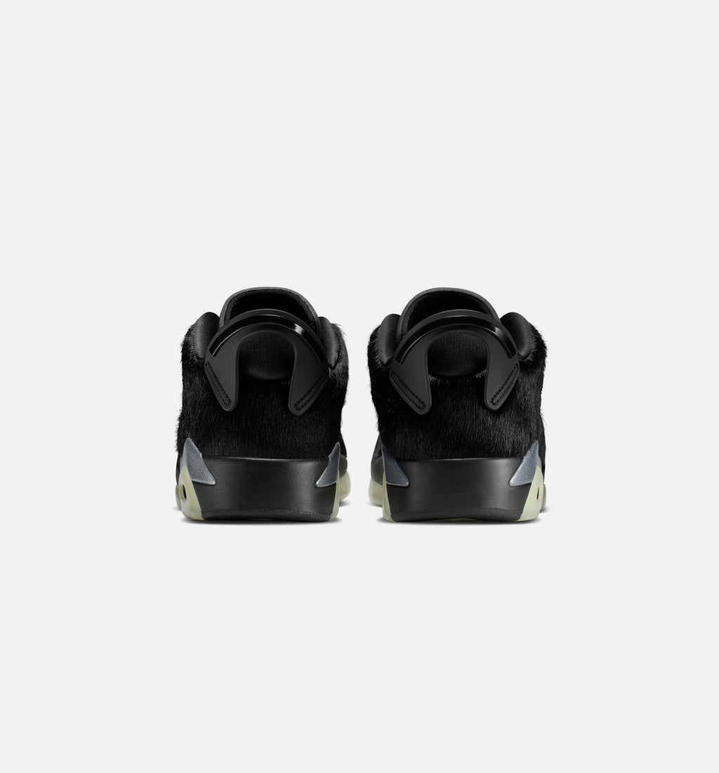 Air Jordan 6 Retro Low Blackout Women's Lifestyle Shoe - Black