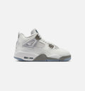 Air Jordan 4 Retro Blue Chill Grade School Lifestyle Shoe - Photon Dust/Blue Chill/Flat Pewter/Blue Tint