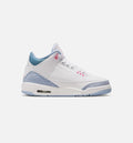 Air Jordan 1 Retro Cobalt Bliss Grade School Lifestyle Shoe - White/Cobalt Bliss/Football Grey/Pink Glow