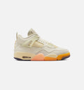 Air Jordan 4 Retro Birds of Paradise Women's Lifestyle Shoe - Coconut Milk/Metallic Gold/Bright Mango/Sundial
